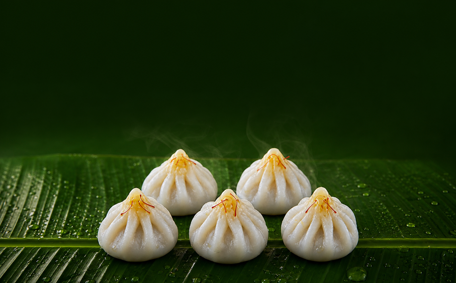 Fresh modaks for celebrations